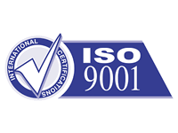 ISO9001 Certified logo